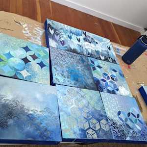 Ocean Storm 16 by Heather Robinson 