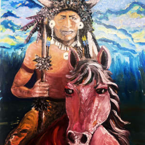 Tatanga Mani Print by Caron McBride