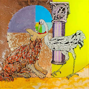 The Stork's Noble Deed by Debi Slowey-Raguso, Image 1.