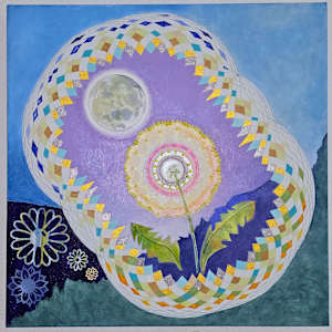 Midnight Summer Dreams on the Spirograph by Deb Slowey, Image 1.