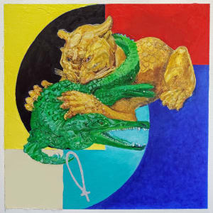 Sobek and the Cuacuara by Debi Slowey-Raguso 