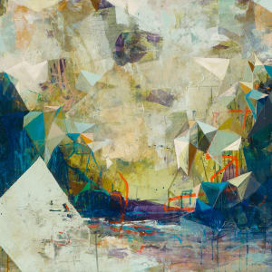 Aguas Milenarias #2 by Paula Valenzuela  Image: Aguas Milenarias #1, part of a diptych