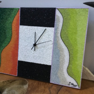 Time Passes Clock by Sabrina Frey 