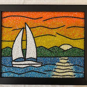 Sailboat 2 Sampler #16 by Sabrina Frey 