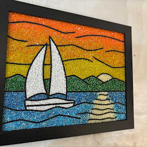 Sailboat 2 Sampler #16 by Sabrina Frey 