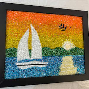 Sailboat 1 Sampler #15 by Sabrina Frey 