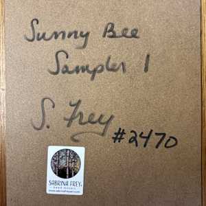 Sunny Bee 1 Sampler #8 by Sabrina Frey 