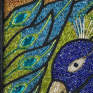 Gemmed Peacock by Sabrina Frey 