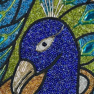 Gemmed Peacock by Sabrina Frey 