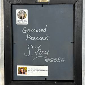 Gemmed Peacock by Sabrina Frey 