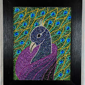 Gemmed Peacock 02 by Sabrina Frey 