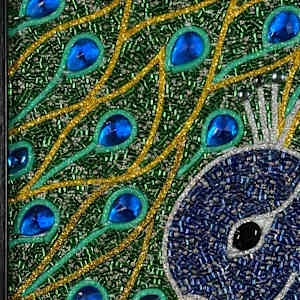 Gemmed Peacock 02 by Sabrina Frey 