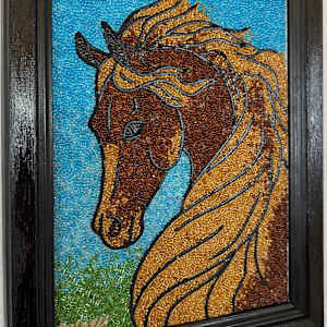 Horse Sampler by Sabrina Frey 