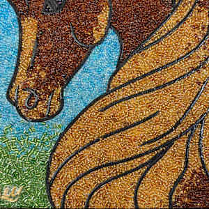 Horse Sampler by Sabrina Frey 