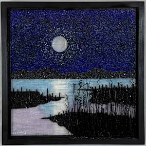 Moonlit Bayou #3 by Sabrina Frey 