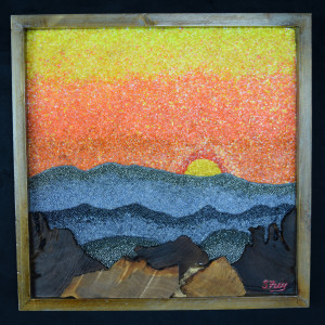 Mountain Sky #8 by Sabrina Frey 