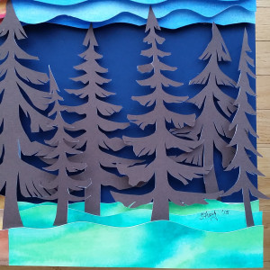 Z. Pine Forest by Sabrina Frey 