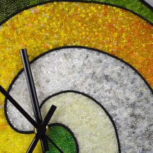 Swirl Clock by Sabrina Frey 