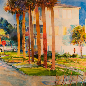 "12th Avenue South, Jacksonville Beach" (from the "Beach Access" series) by Robert H. Leedy