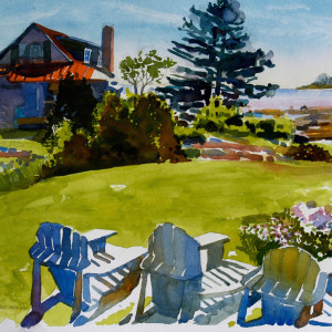 "Sunday Afternoon at the Craignair" by Robert H. Leedy