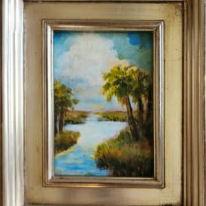 Palmettos (SOLD) by Susan Bryant 