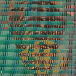 Woven Baskets (Large Tapestry 5) by Hollie Heller 
