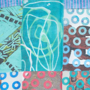 Sarong (Blue Green) by Hollie Heller 