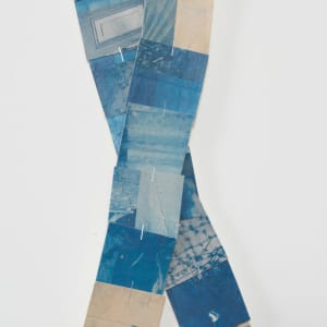 Untitled (Cyanotype Piece) by Hollie Heller 