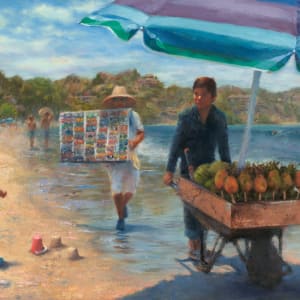 Vendedores de Playa (Beach Vendors) by Jessica Falcone
