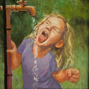 A Cool Drink by Donna Pate, Image 1.