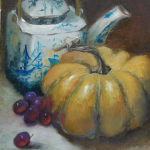 Tea and Pumpkin by Donna Pate