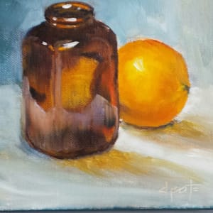Brown Bottle by Donna Pate