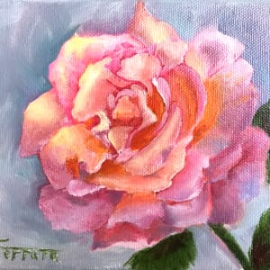 Peace Rose by Lina Ferrara