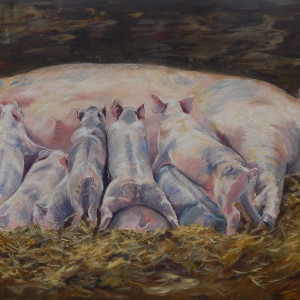 Family Buffet by Lina Ferrara