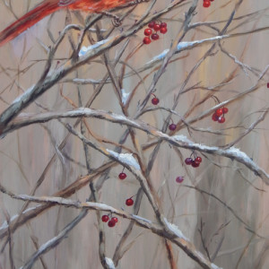 Winter Messenger by Lina Ferrara