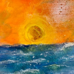 Peace Be Still,  Mark 4:39 by Rebecca Viola Richards, Image 5.