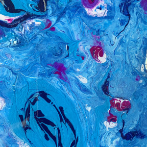Pools of Blue by Rebecca Viola Richards 