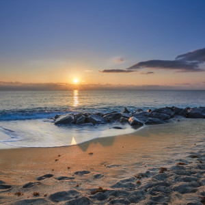 Ocean Ridge Sunrise by Kent Burkhardsmeier