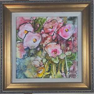 Pink Posies by Sue Dion, Image 1.