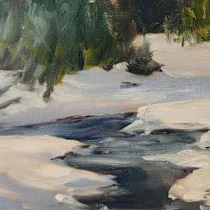 A River in Winter by Sue Dion