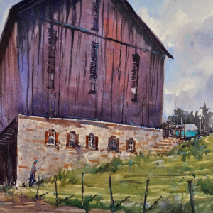 The Hodge Barn by Brienne M Brown