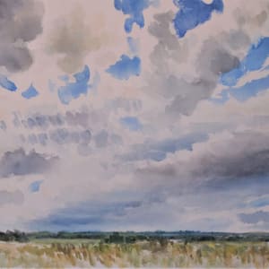 Summer Fields, Bright Sky by Elizabeth Ivers