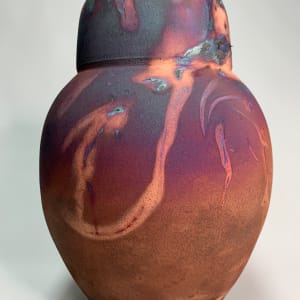Copper Matte Jar by Joe Clark