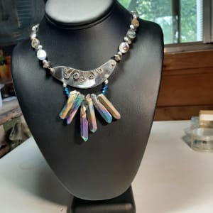 Crystal Points Necklace by Georgia Weithe