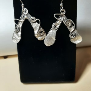 Helicopters & Swirls Earrings by Georgia Weithe