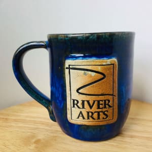 River Arts 20th Anniversary Mugs by Amber Gavin 