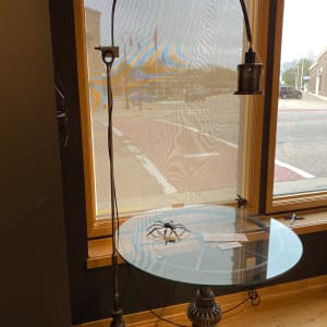 Rake Lamp by David Timberlake