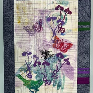 Iris Garden by Nancy B. Blake 