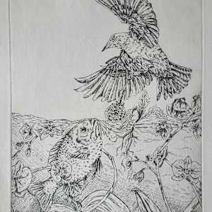 The Orchid and The Dandelion I by Jessica Lacki