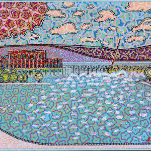 Prairie du Sac Hydroelectric Dam by Lon Michels